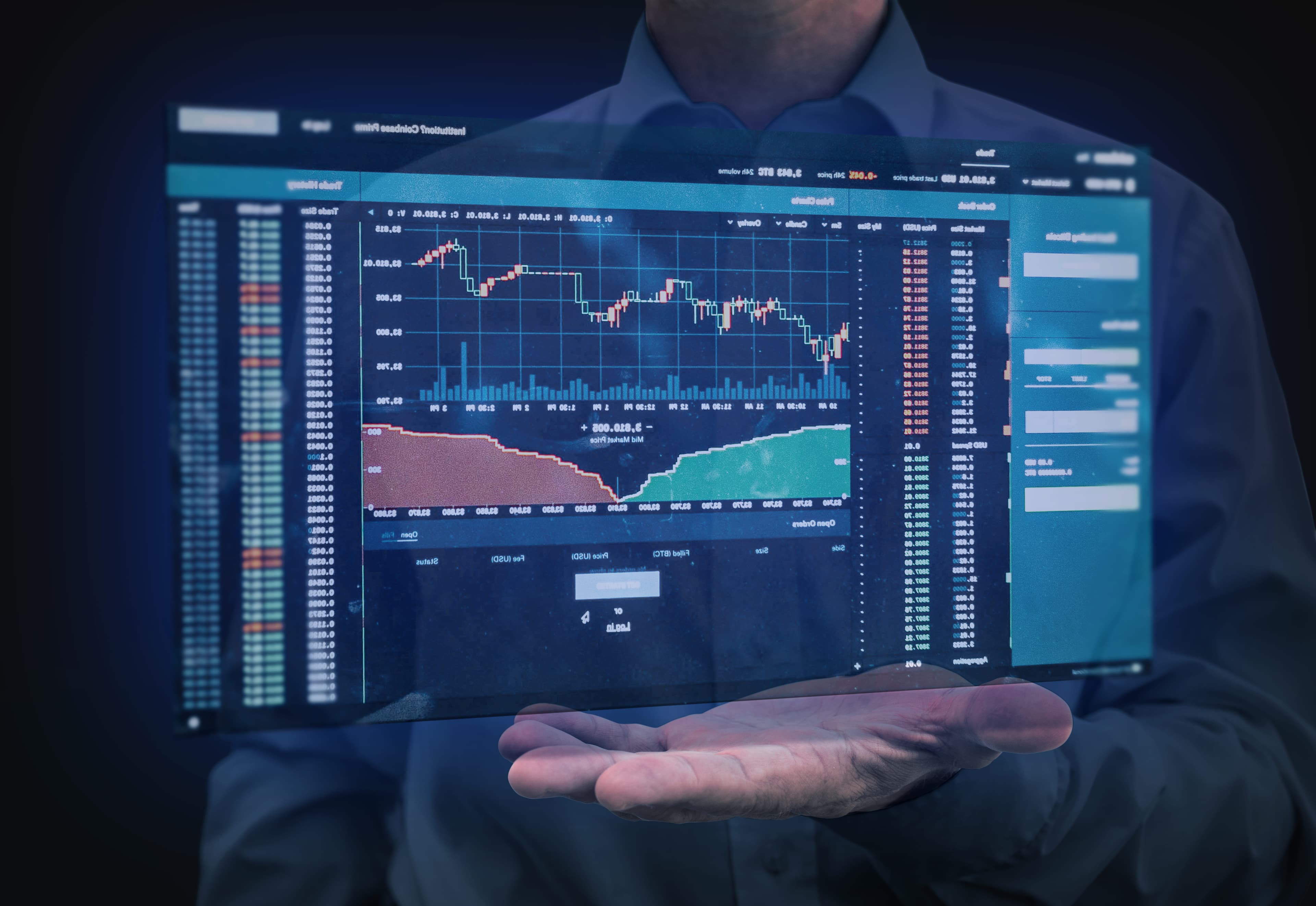 Trading background with jets