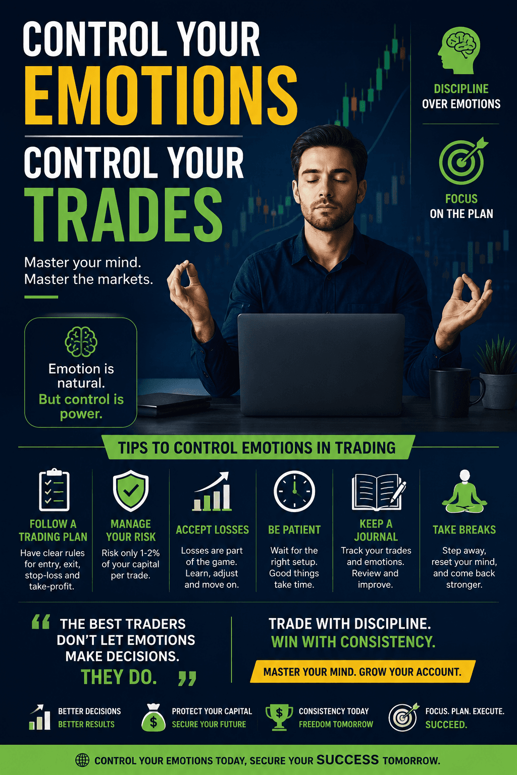 Featured image for blog post: How to control emotions in trading